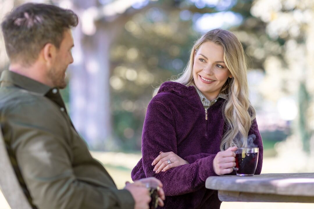 couple having deep conversation